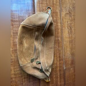 Parker Thatch suede sling bag